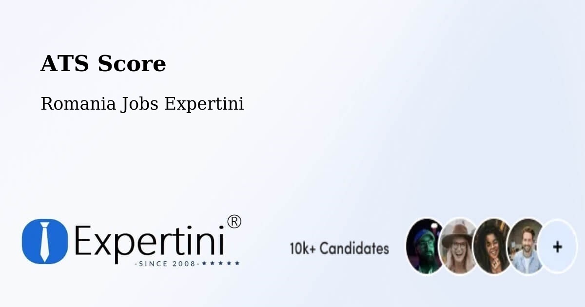 Resume ATS Score & Job Description Match Tool – Comuna Vaideeni - Romania Jobs Expertini